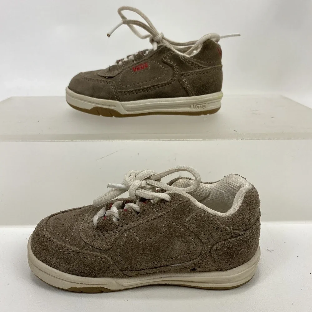 Vans‎ Emory Toddler Skate Shoes Size 5 47966-71 Lace up Brown